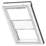 VELUX Verdunkelungsrollo Duo DFD CK06 1025S Weiß/Weiß Schiene: alu