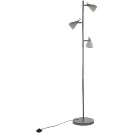 Beliani Stehlampe Beton hellgrau modern MISTAGO