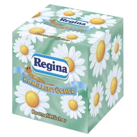 Regina Kosmetiktücherbox Kamille 3-lagig 56 Tücher