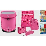 innovabaq Schulranzen-Set 8-tlg. Pink Bubbles