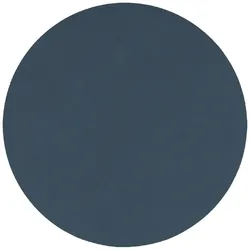 LINDDNA Untersetzer Nupo Circle Leder Blau Dunkelblau