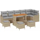 vidaXL, Gartenlounge, Benedict (Tisch 110 cm)