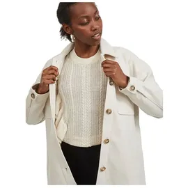 VILA Jacke in Super Light Natural Mel, XL