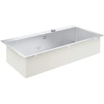 Grohe K800 links aufliegend Edelstahl 1 Becken Handbetätigung 1024 x 510 mm