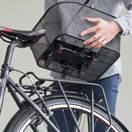 KLICKfix City Cargo Korb schwarz
