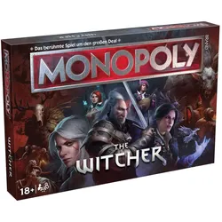 Monopoly - The Witcher Gesellschaftsspiel Brettspiel Spiel