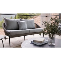 Outdoor 2-Sitzer Sofa PORTUGAL Loungesofa - Grau