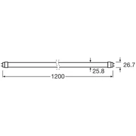 LEDVANCE LED-Röhre 120cm 4099854434624 15W G13 neutralweiß