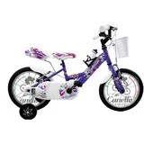 Kinderfahrrad Canellini VENERE 14" BABY BUNNY - Violett 14"