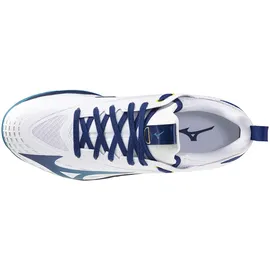Mizuno Wave Drive Neo 4 White/Bellwether Blue 44