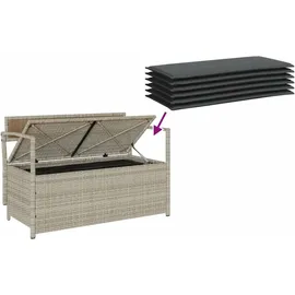 vidaXL Gartenbank 55 x 74 x 0 cm Grau