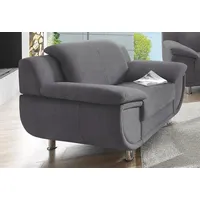 TRENDMANUFAKTUR Sessel »Rondo, Breite 121 cm, breite Armlehnen, Füße