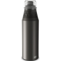 Alfi Trinkflasche Tägliche Nutzung 900 ml Kunststoff, Edelstahl Schwarz