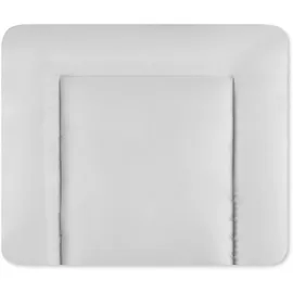 Julius Zöllner Zöllner Wickelauflage Softy Folie uni hellgrau 75x75