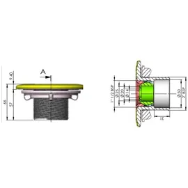 Astralpool Einlaufdüse Multiflow 2" 50 mm