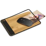CEP Mousepad Schwarz/Bambus