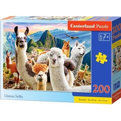 Castorland Llamas Selfie Puzzle 200 Teile