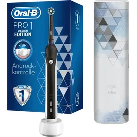 Oral-B Pro 1 750 Design Edition schwarz + Reiseetui