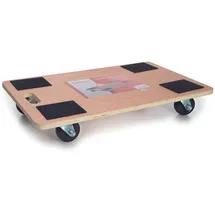 toolland a land of possibilities Toolland Möbelroller, Brett mit Rollen, Transportroller - 650 x 400 mm - max. Tragkraft 400 kg,