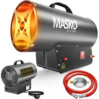 Masko MASKO® Gasheizgebläse Gasheizer Heizkanone Gasheizstrahler Bauheizer Gas Heizgerät
