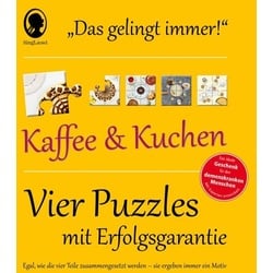 Das 'Gelingt-immer'-Puzzle Kaffee und Kuchen. Das Puzzle-Spiel für Senioren mit Demenz