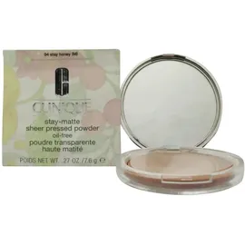 Clinique Stay-Matte Sheer Pressed Powder 04 stay honey