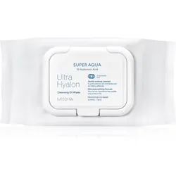 Missha Super Aqua 10 Hyaluronic Acid Reinigungs - und Abschminkpads 30 St.
