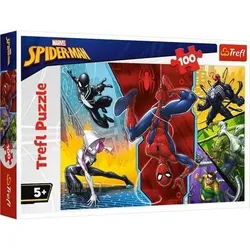 TREFL 16347 Puzzle 100 - Spiderman