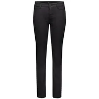 MAC Dream Jeans Straight Fit in schwarzem Black Black-D46