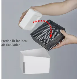 Wenko Raumentfeuchter Mod. Cube Weiß