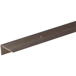 Alberts Treppenkanten-Schutzprofil Alu, verschiedene Farben, 43 x 23 mm, gebohrt, Kanten-Schutz