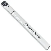 Super Stroke SuperStroke Unisex-Erwachsene Zenergy Flatso 17 Wht/Blk Puttergriff, Weiß/Schwarz