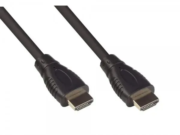 Alcasa 4520-010 HDMI-Kabel 1 m HDMI Typ A (Standard) Schwarz