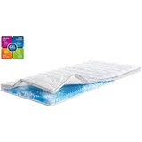 f.a.n Matratzentopper Gel Feeling 7 Zonen Gelschaumkern 140x200 fan Topper