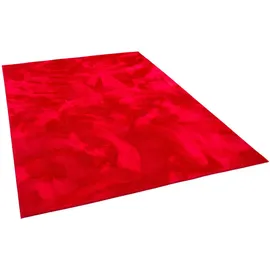 Pergamon Super Soft Fellteppich 200 x 290 cm Rot/Beige