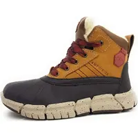 GEOX - Stiefeletten FLEXYPER BOY in brown/red, Gr.32