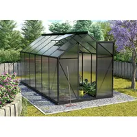 Vitavia Triton 7500 Alu schwarz HKP 6 mm 7,5 m2 inkl. Stahlfundament