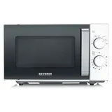 Severin MW 7765 Schwarz/Silber