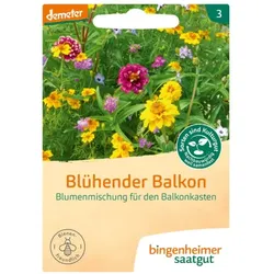 Bingenheimer Saatgut Mischung Blühender Ballkon demeter
