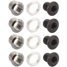 Shimano Kettenblattschrauben Schwarz