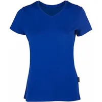 HRM Damen Luxury V-Neck Tees - royal blue - S