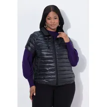 Ulla Popken Weste in schwarz | Gr.: 50-52