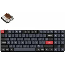Keychron K13 Pro Tastatur USB + Bluetooth QWERTY Schwarz, Grau, Rot