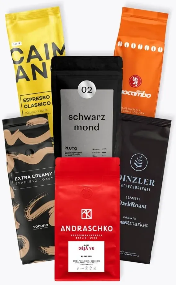 Espresso für Siebträger - Probierpaket 1,5kg