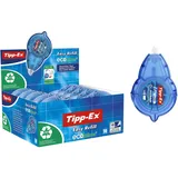 BIC Tipp-Ex Korrekturroller Easy Refill ECOlutions, nachfüllbare Kassette, 14m x 5mm, 10er Pack, Ideal für das Büro, das Home Office oder die Schule