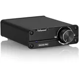 Nobsound Mini Dual TPA3116 Digital Power Amplifier HiFi Stereo Amp Audiophile-Grade 2.0 Channel 100W×2 with NE5532P Pre-Amp Verstärker (Black/Schwarz) (with Power Supply)