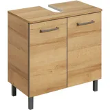 Pelipal Waschbeckenunterschrank 60 x 62 x 33 cm Riviera Eiche