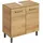 Pelipal Waschbeckenunterschrank 60 x 62 x 33 cm Riviera Eiche