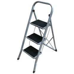 Stahl-Treppe 3 Stufen Edm.