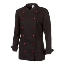 BP Damen Kochjacke "1542-400" Gourmet - 42 - schwarz